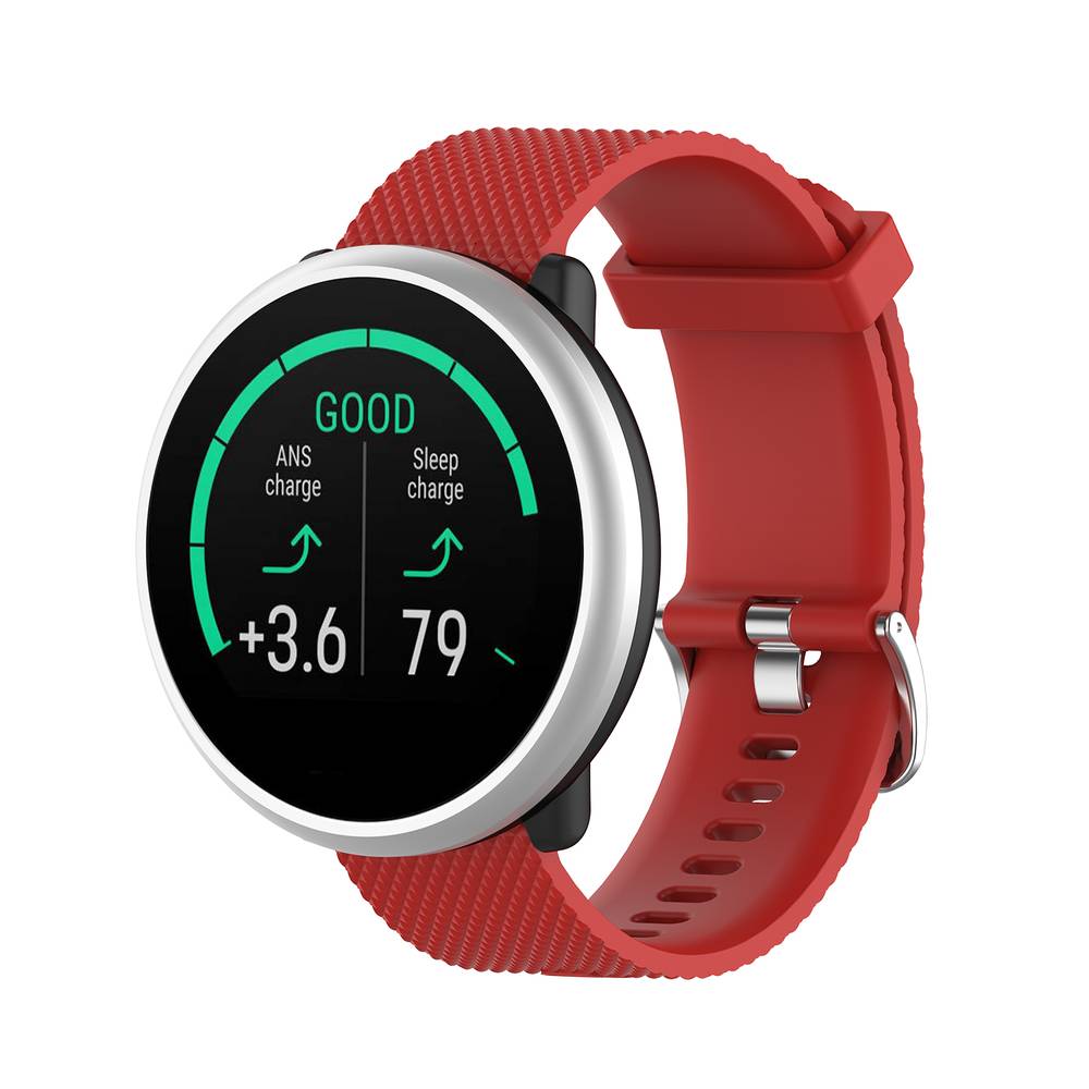 Silicon Classic Replacement Band for Polar Ignite/ Unite   Red