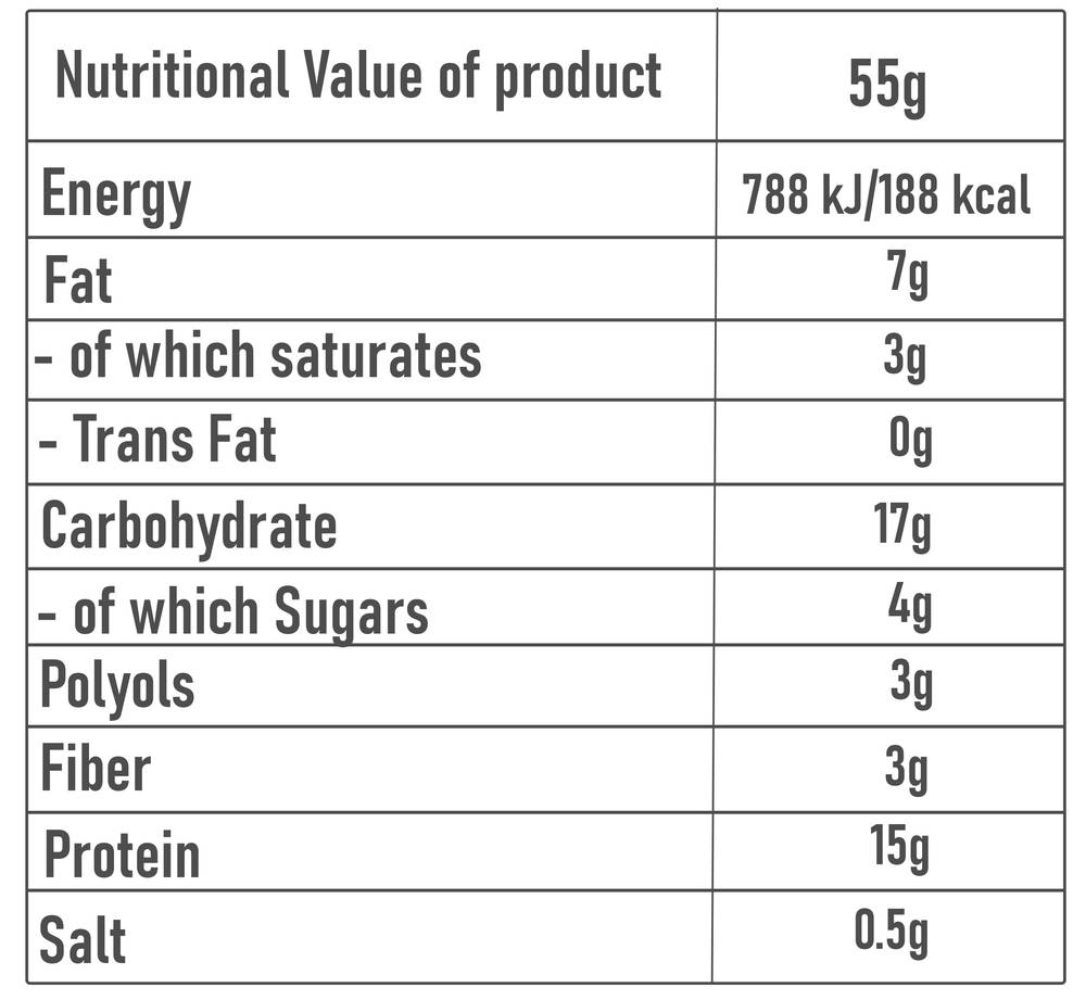  بايت اند مور - وافل بروتين - Bite And More Protein Waffle 