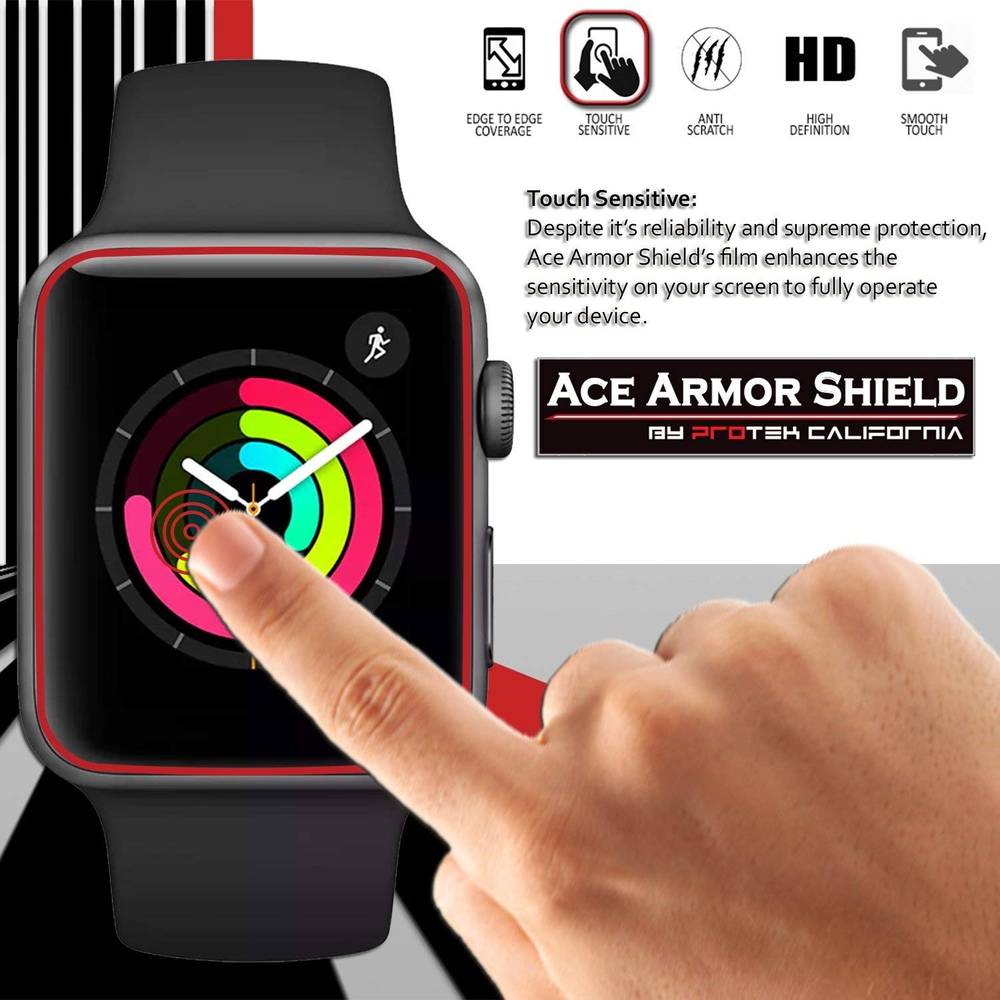 6 Pieces - Screen Protector for Apple Watch  40mm