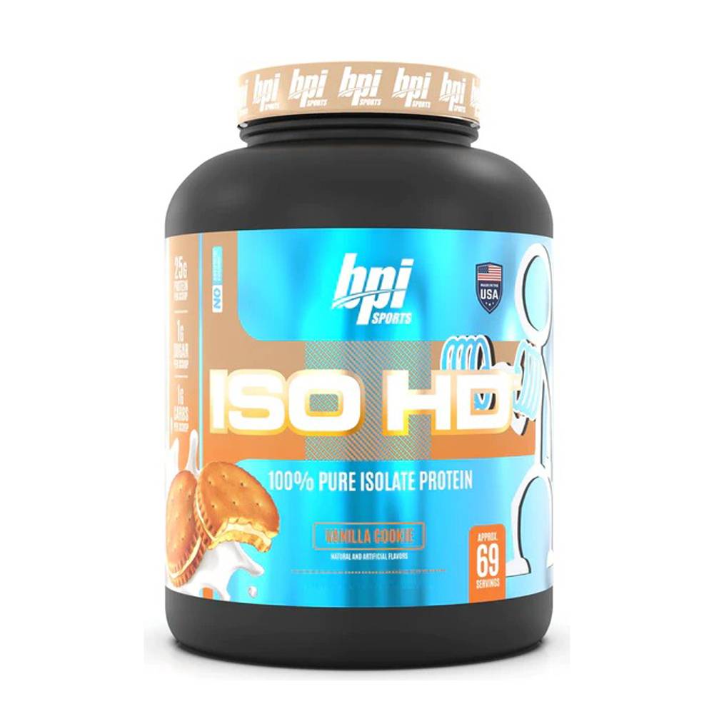  بي بي إي سبورتس - ايزو اتش دي ايزوليت بروتين (69 حصة) BPI Sports ISO HD Pure Isolate Protein 