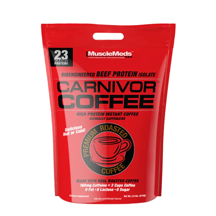 MuscleMeds Carnivor High Protein Instant Coffee (0.9 kg)