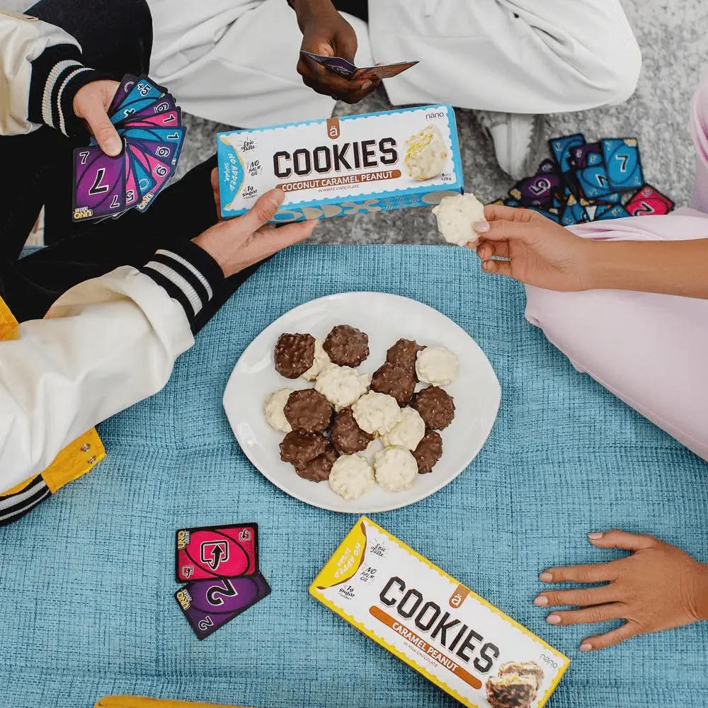 Nano Supps - Cookies Sugar Free (3 pcs)  Coconut Caramel Peanut