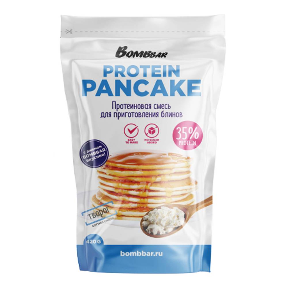  بومب بار - خليط بان كيك بروتين خالي من السكر (420 جم) - Bombbar - Protein Pancake Mix 