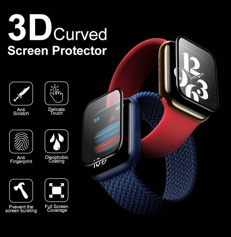 4 Pieces - Screen Protector for Apple Watches  40mm