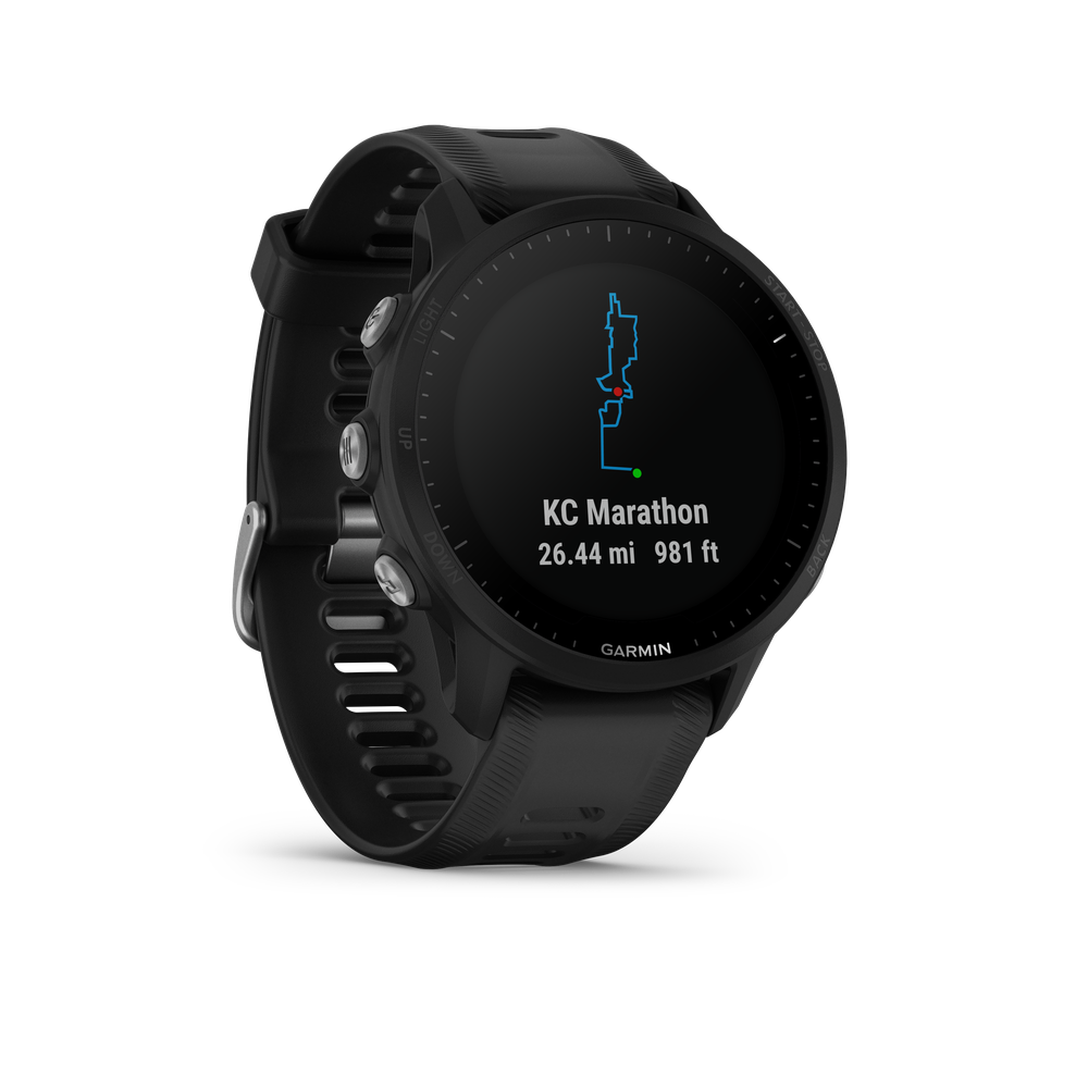 Garmin Sport Watch, Model Forerunner 955   (White ( Solar edition
