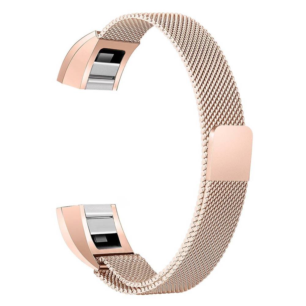 Replacement Band for Fitbit Alta / Alta HR, Stainless Steel Type   Brown