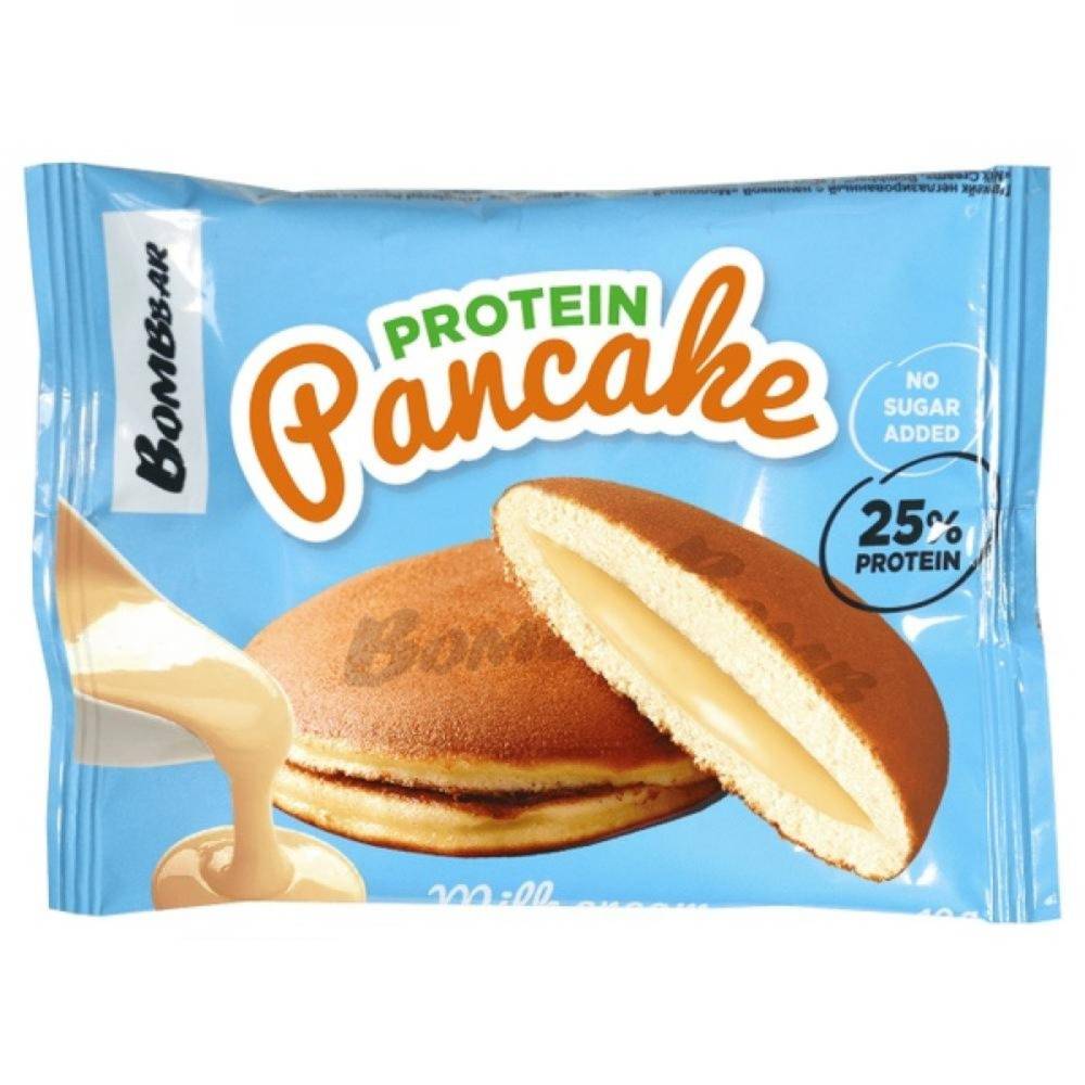  بومب بار - بانكيك البروتين المحشو (10 حبات) - BombBar - Protein Pancake 