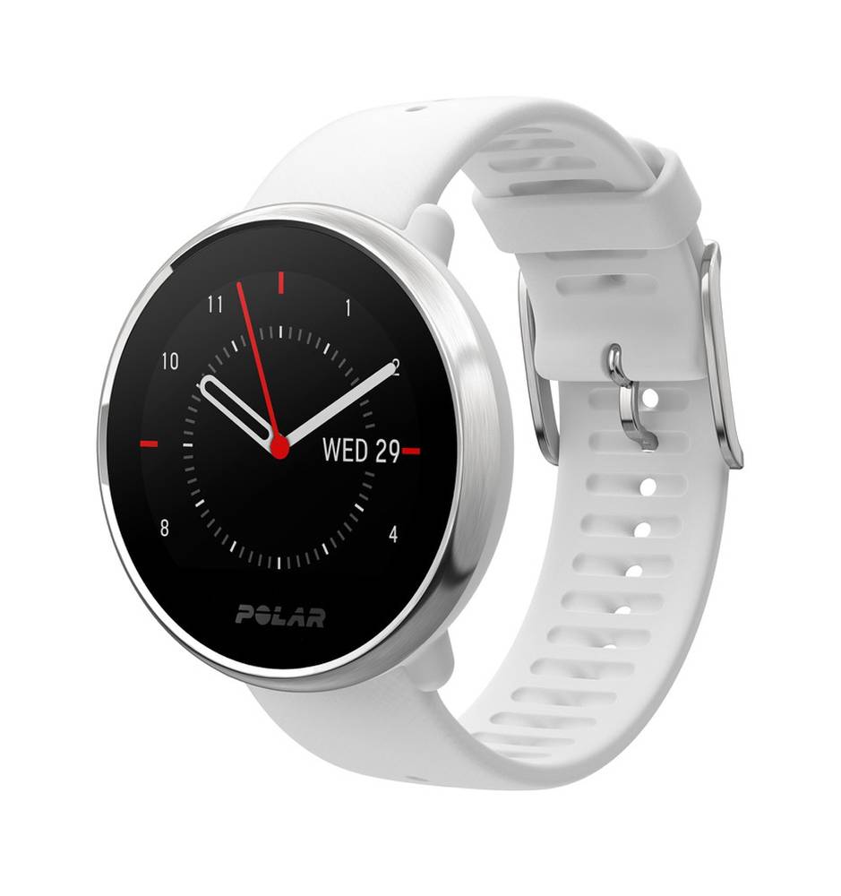 Polar Ignite Sport Watch  White/Silver (Small)