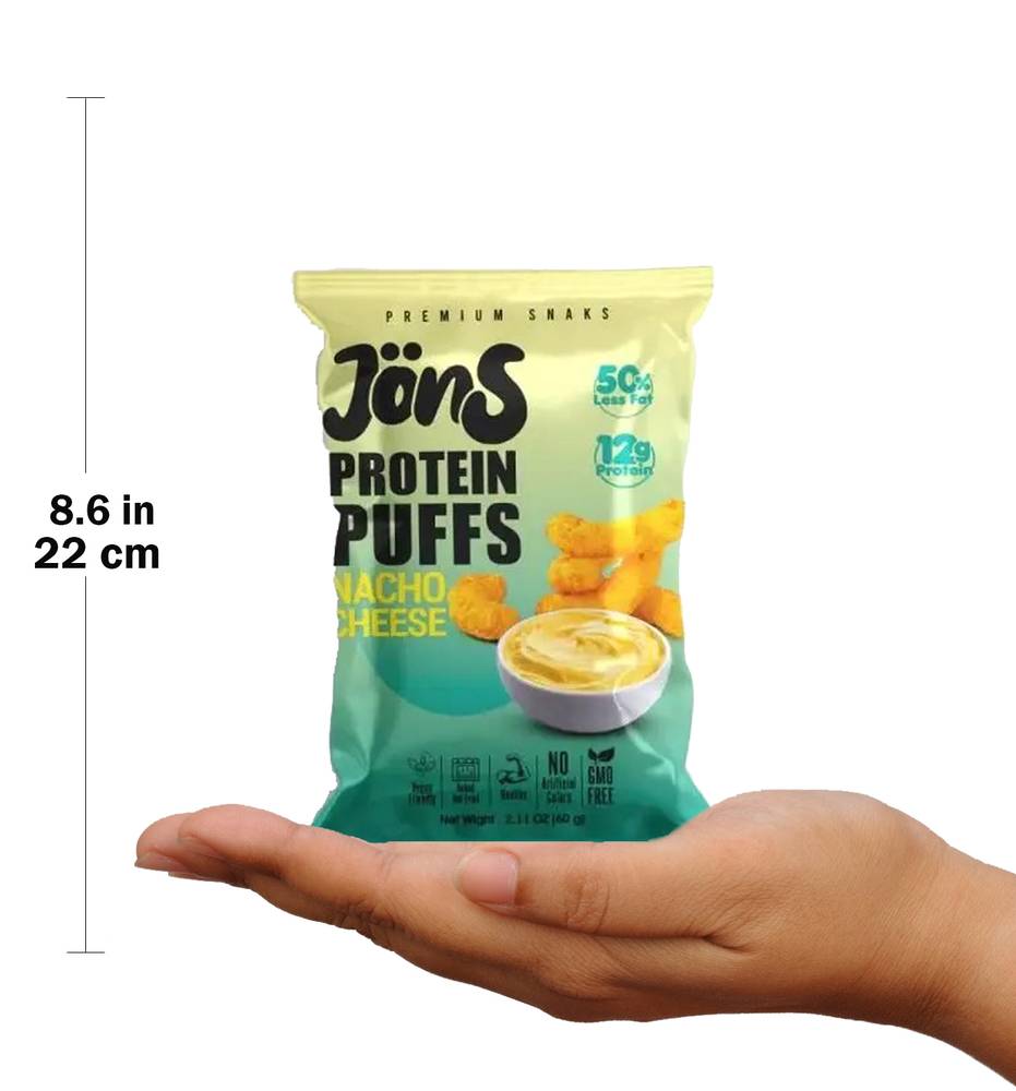 Jons - Protein Puffs Snack (4 pack)   Tomato Basil
