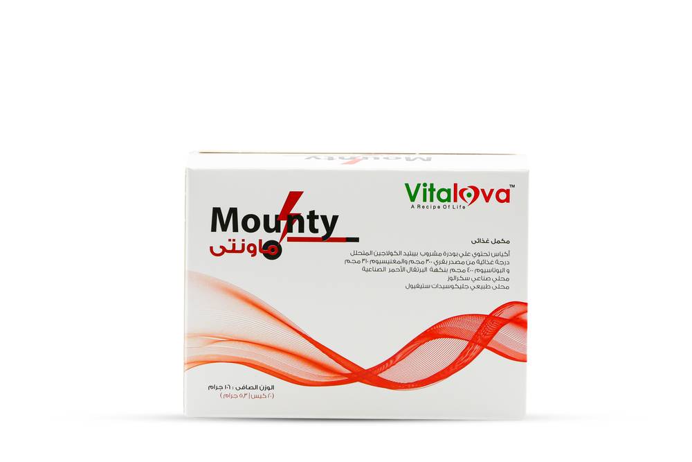 Mounty - Collagen Peptide Potassium (20 Sachets)