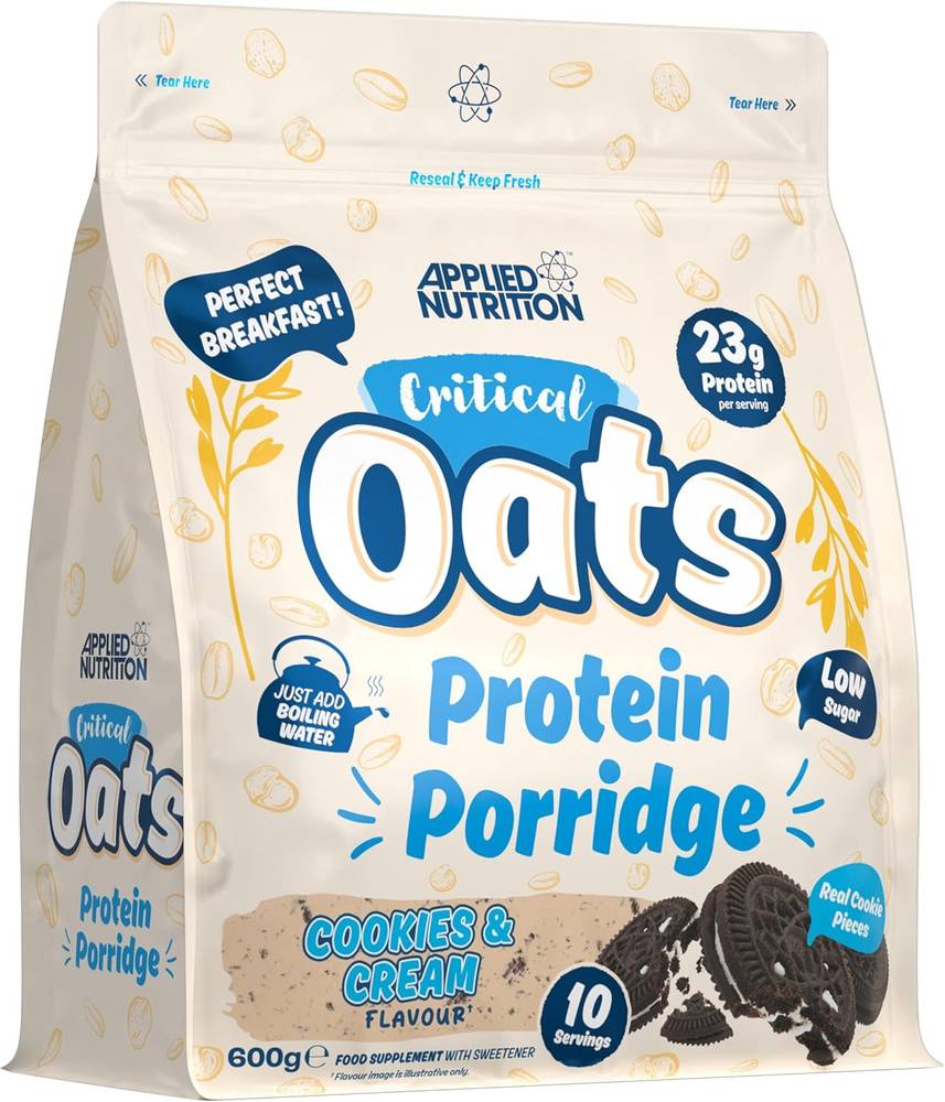  أبلايد نيوتريشن - كريتيكال شوفان بروتين - Applied Nutrition Critical Oats Protein Porridge 