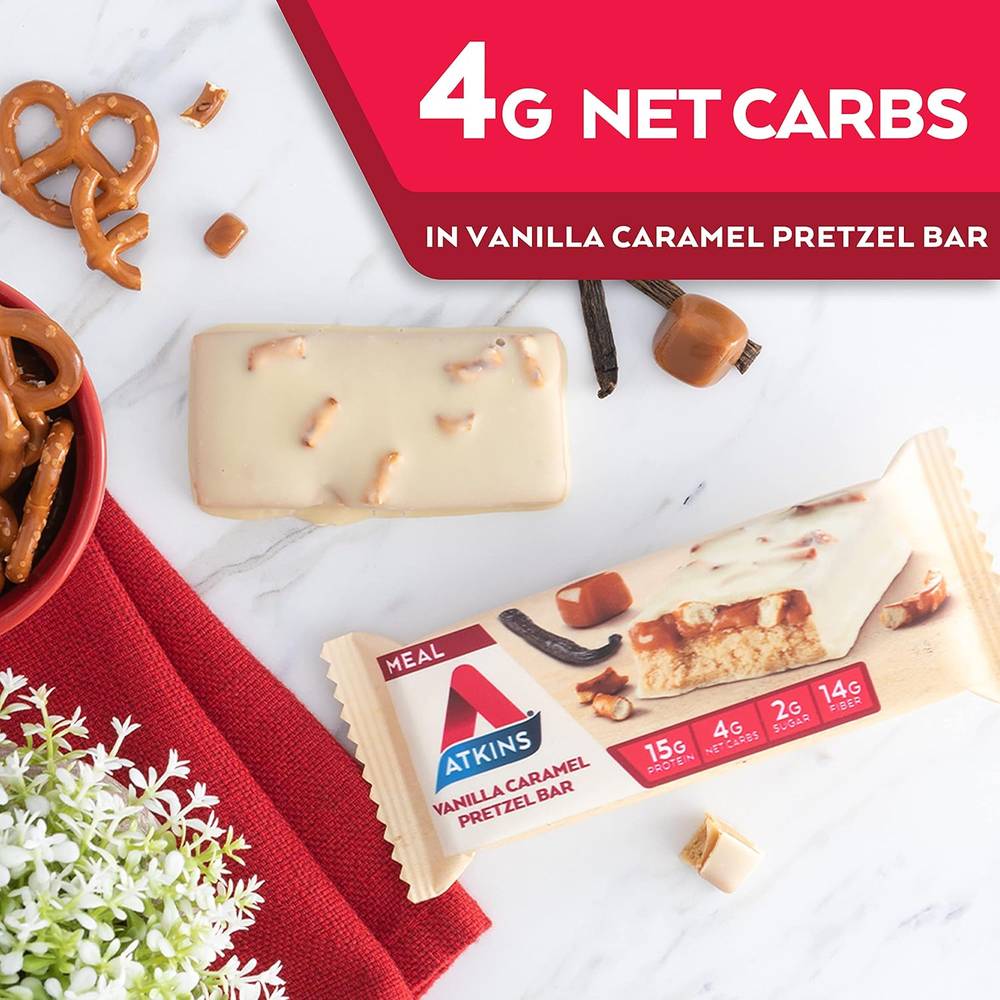 Atkins - Pretzel Protein Meal Bar (5 Bars)
