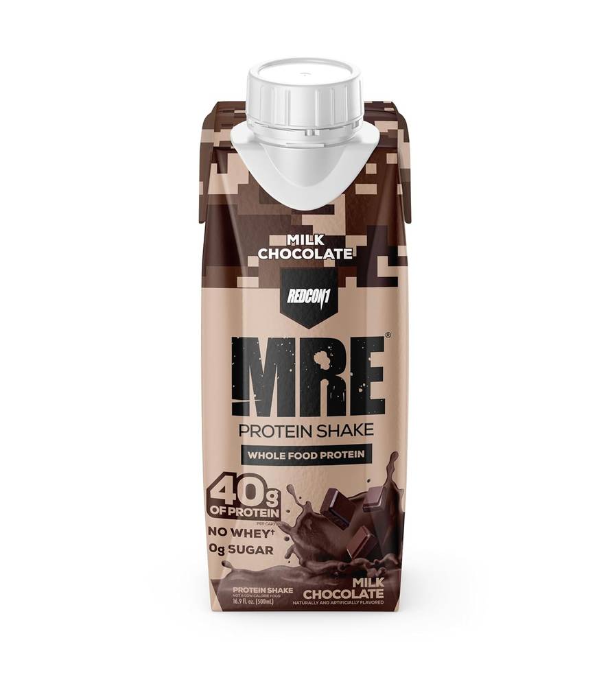REDCON1 - MRE Ready to Drink Protein Shakes (12 Pack)