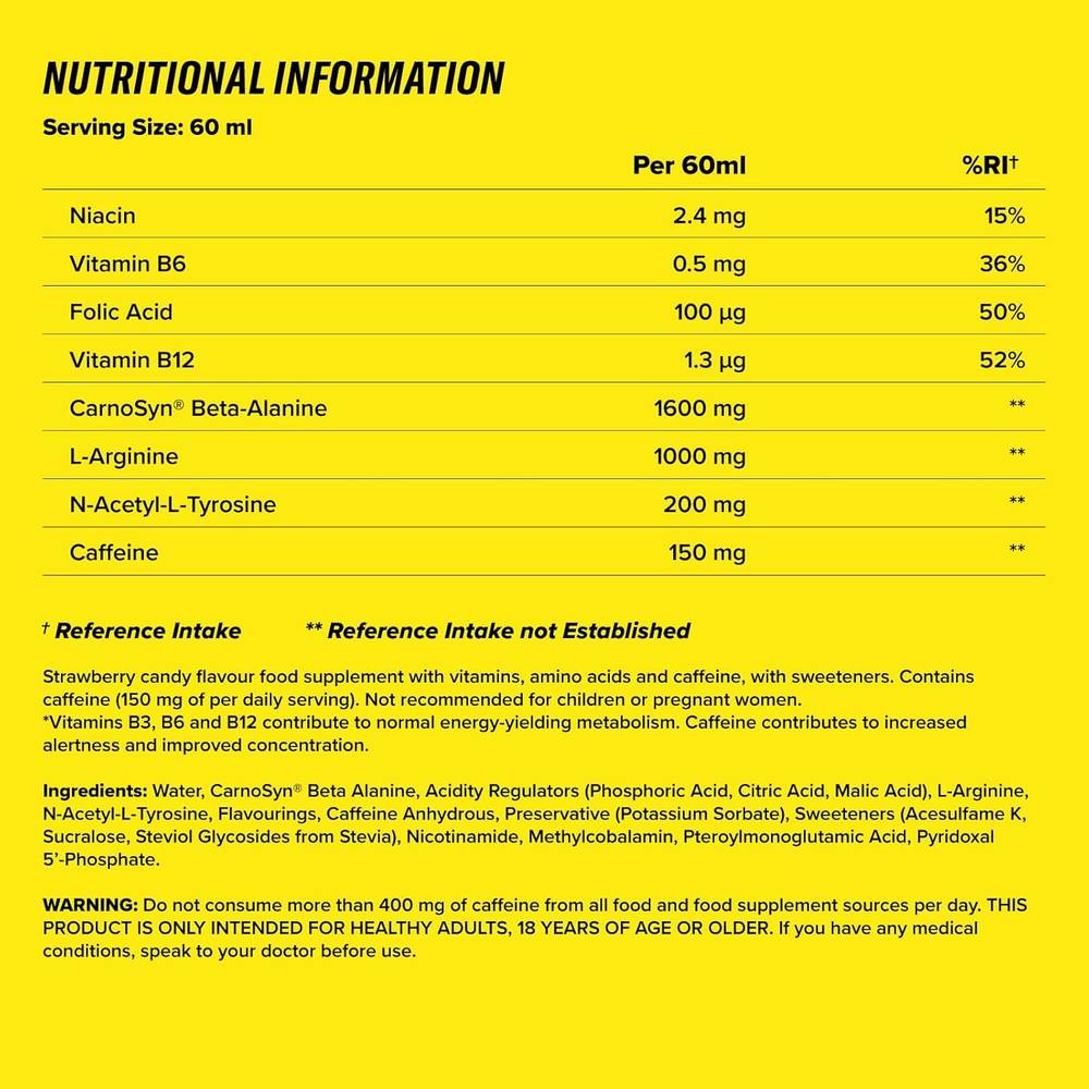 Cellucor - C4 Original Pre Workout Shot (Pack of 12)  Strawberry