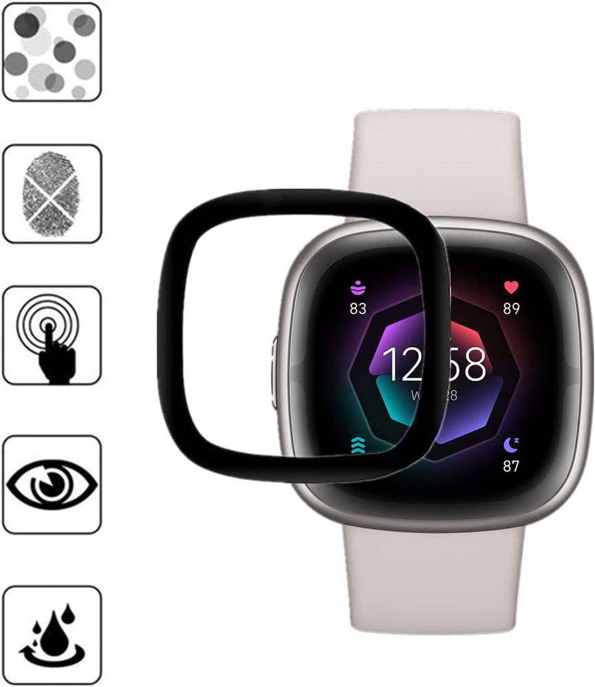 4 pcs 3D Screen protector For Fitbit Versa 4/Fitbit Sense 2