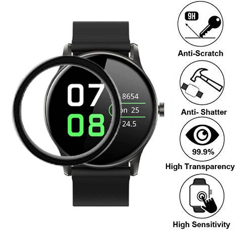 4 Pieces - 3D Screen Protector For SoundPEATS Watch 2