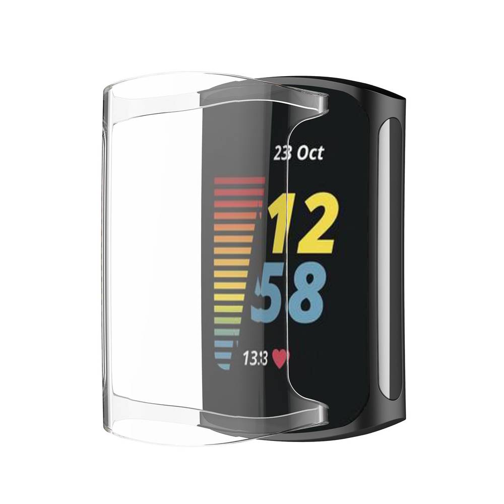 3 Pieces - Full Coverage Screen Protector For Fitbit Charge 5 / Charge 6 Watche