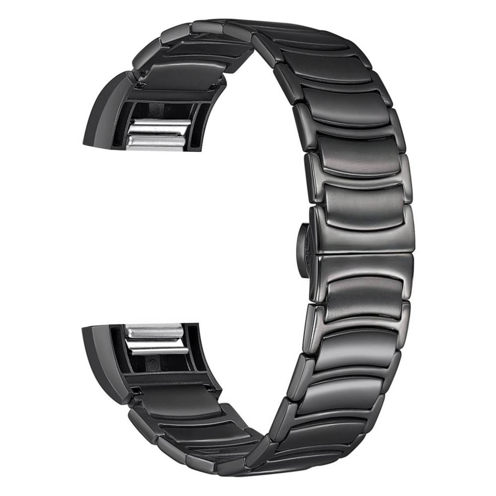 Replacement Band for Fitbit Charge-2, Metal Type  Silver