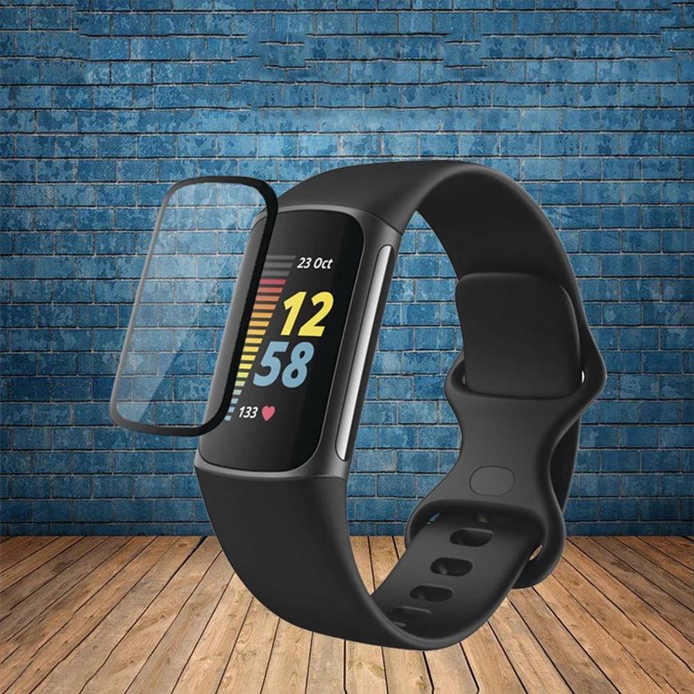 4 Pieces - Screen Protector For Fitbit Charge 5 / Charge 6 Watch