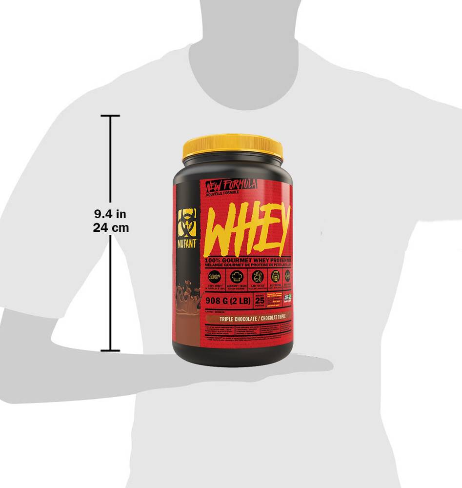 Mutant - 100% Gourmet Whey Protein  (908 g)  Triple Chocolate