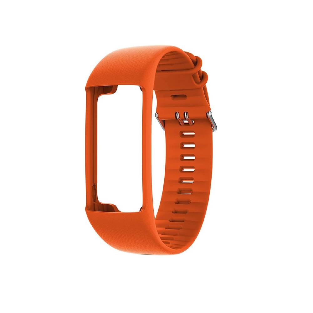 Replacement Band for Polar A370/A360, Silicon Type (Made By Polar)  Large  White