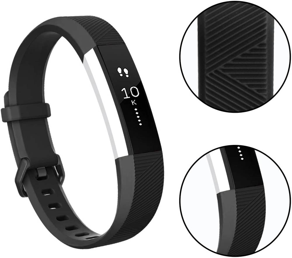 Silicon Classic Replacement Band for Fitbit Alta / Alta HR  Grey