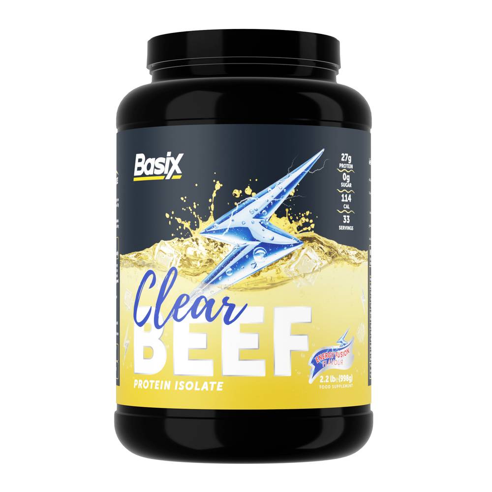  بيسيكس - كلير بيف بروتين ايزوليت - Basix Clear Beef Protein Isolate 