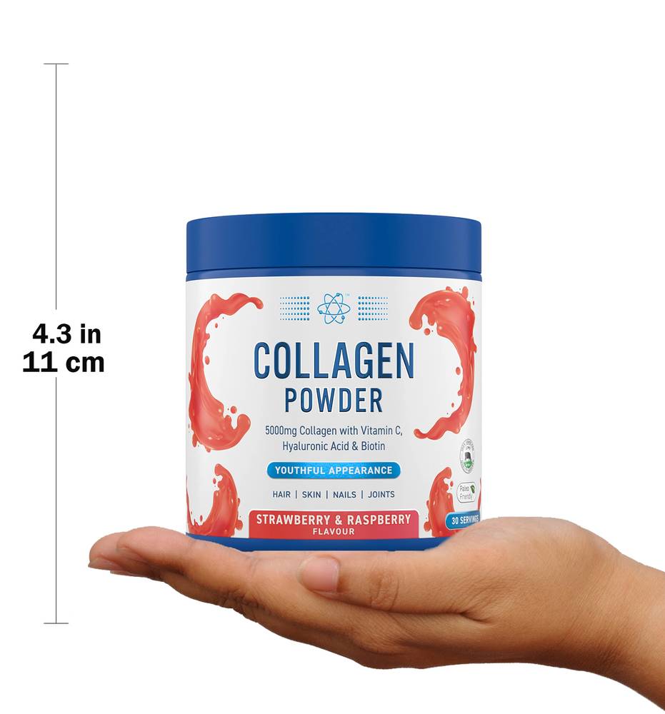 Applied Nutrition - Collagen Peptides Powder (165g)  Strawberry Raspberry