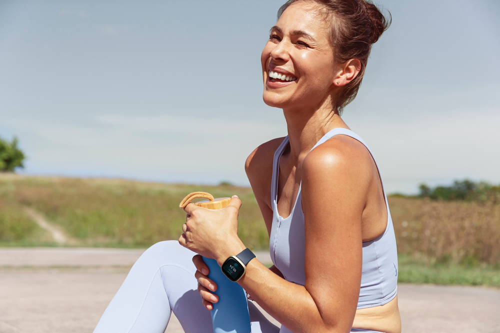 Fitbit Versa 3 Smart Watch  Pink Clay