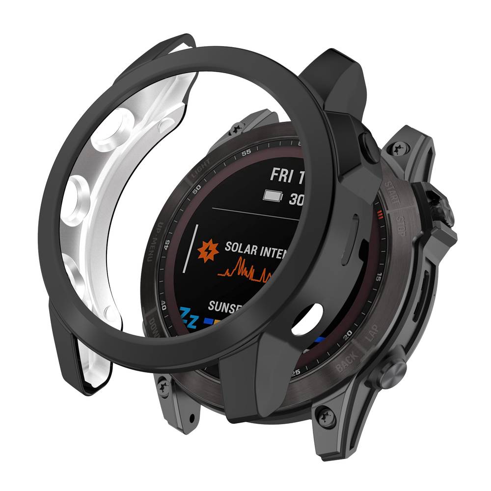 Full Cover Case For Garmin Fenix 7  silver 7X (51mm)