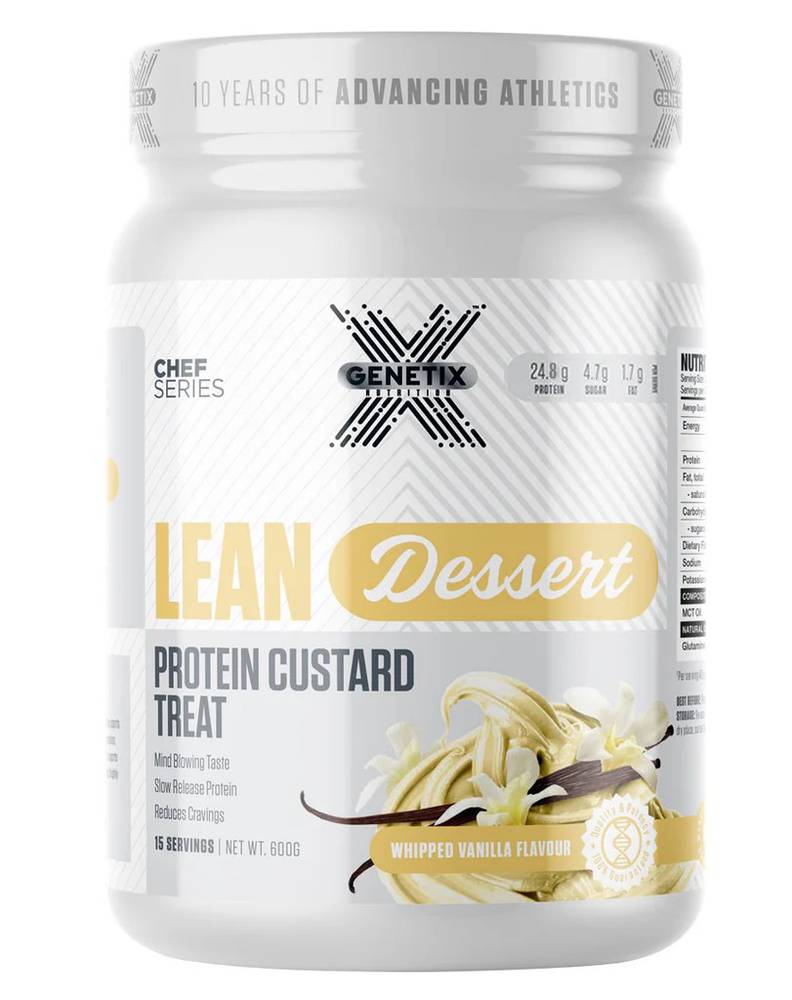  Genetix Nutrition - Lean Dessert Protein Custard Treat (600g) 