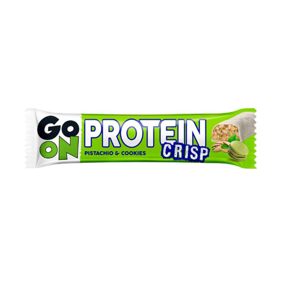 Go On Nutrition -  Protein Crisp Bar (4 pieces)  Pistachio and Cookies
