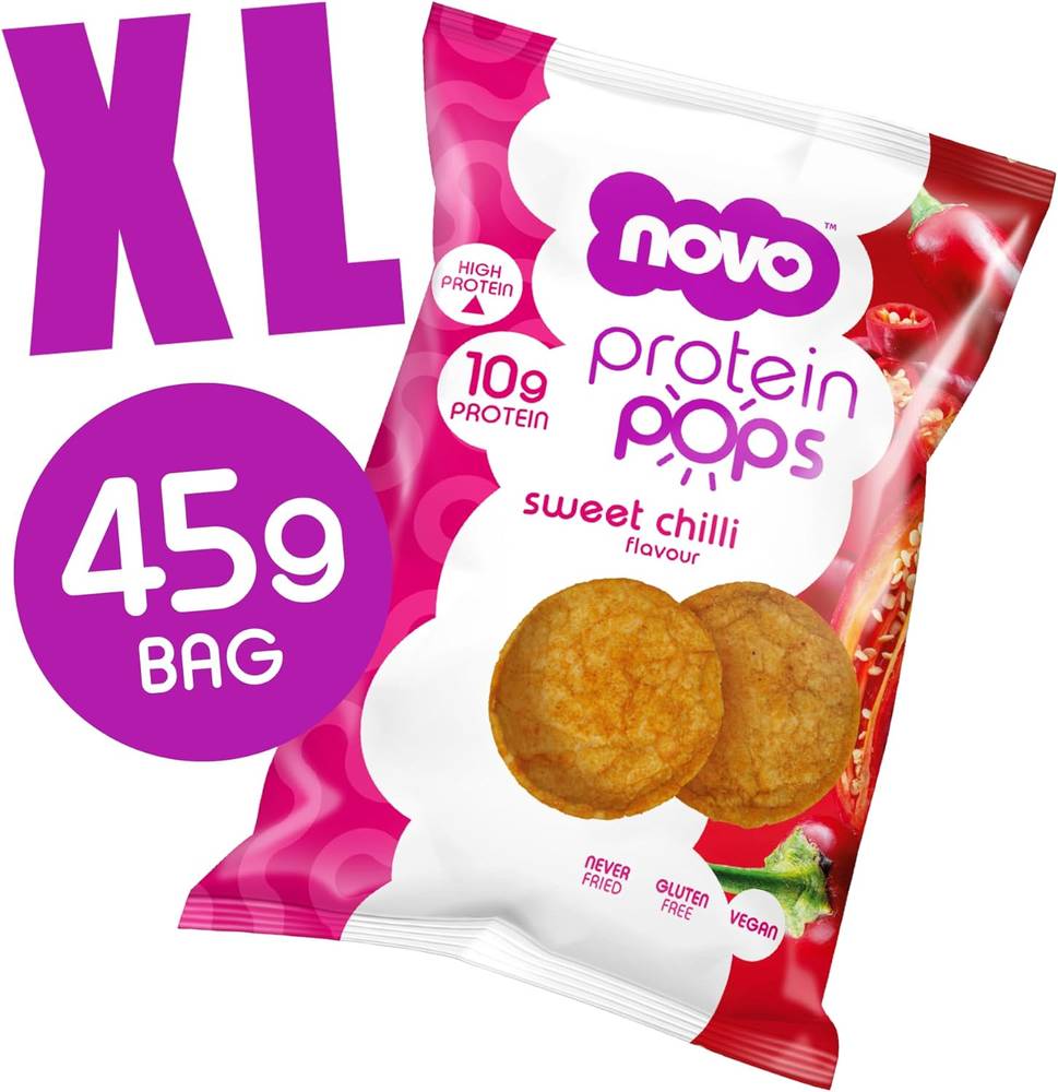 NOVO Protein Pops (Box of 6)  Sour Cream and Onion