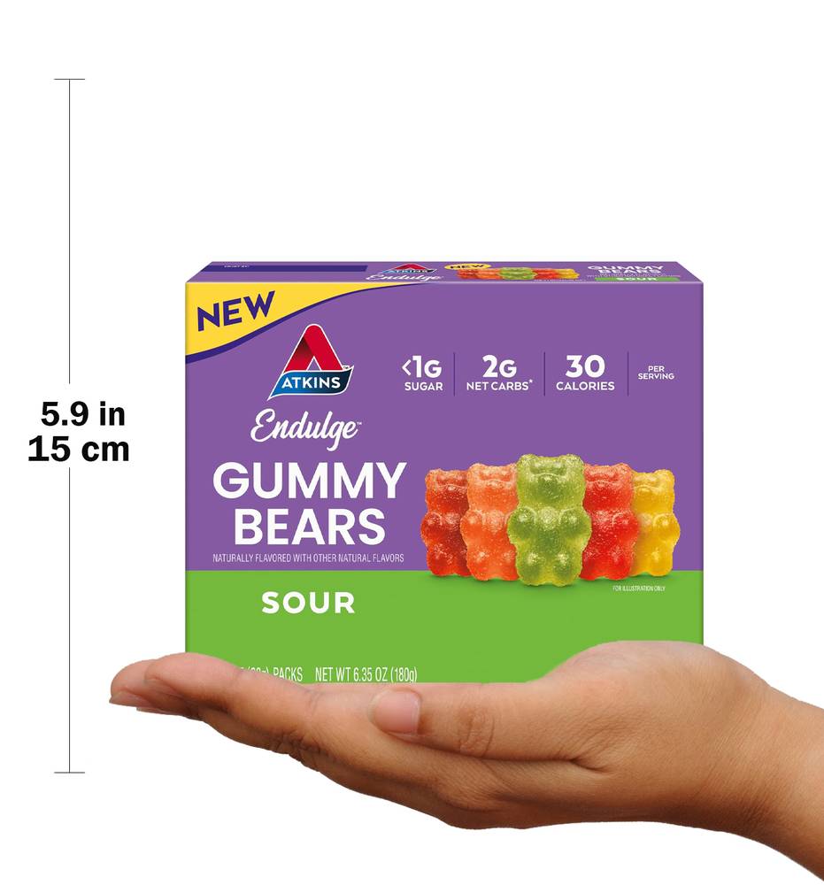 Atkins - Endulge Gummy Bears (6 Pack)