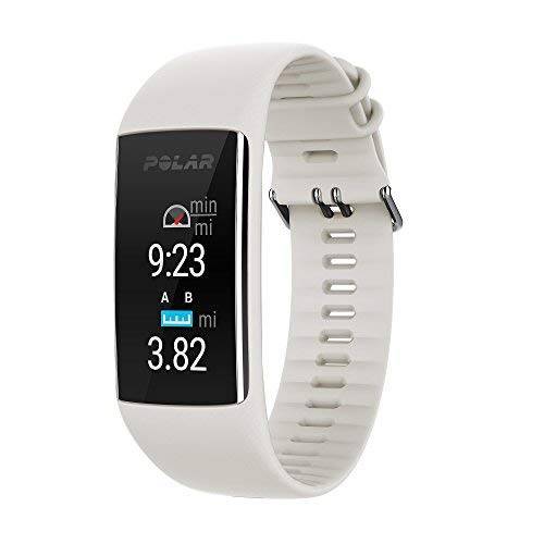 Replacement Band for Polar A370/A360, Silicon Type (Made By Polar)  Large  White