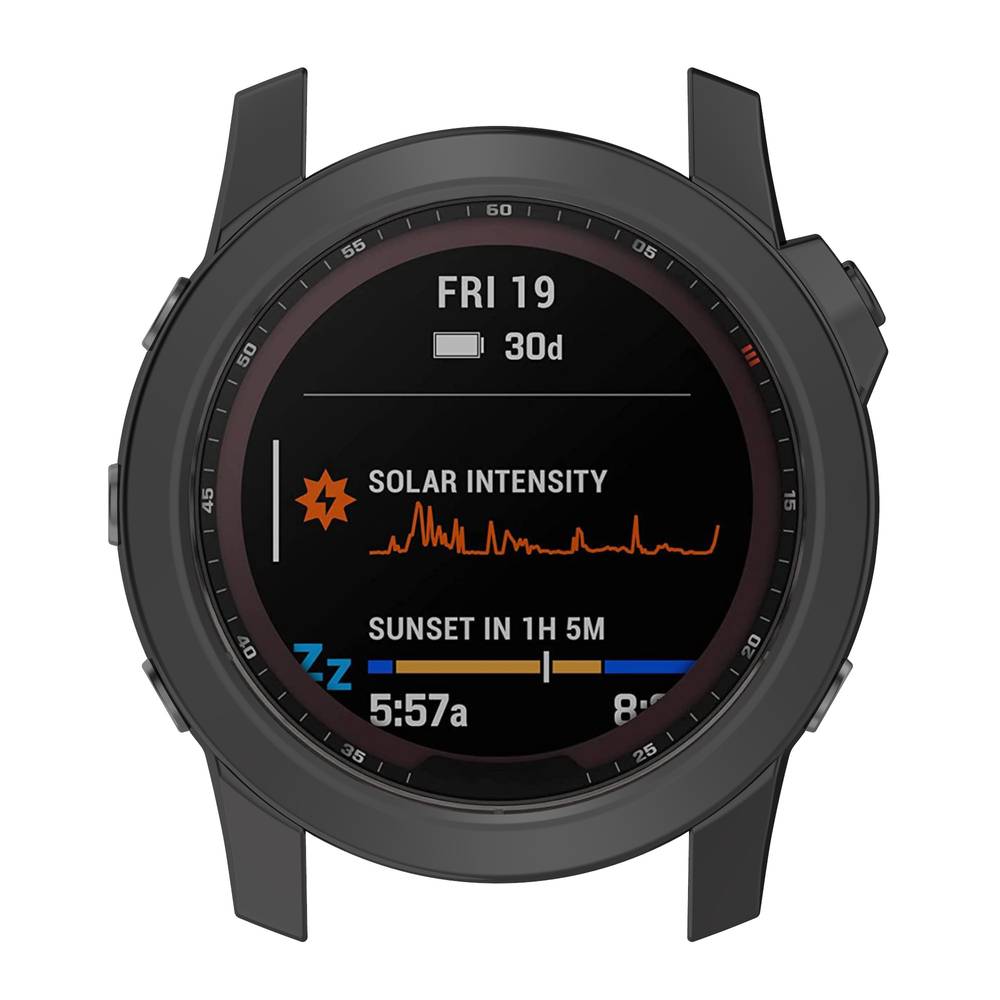 Full Cover Case For Garmin Fenix 7  silver 7X (51mm)