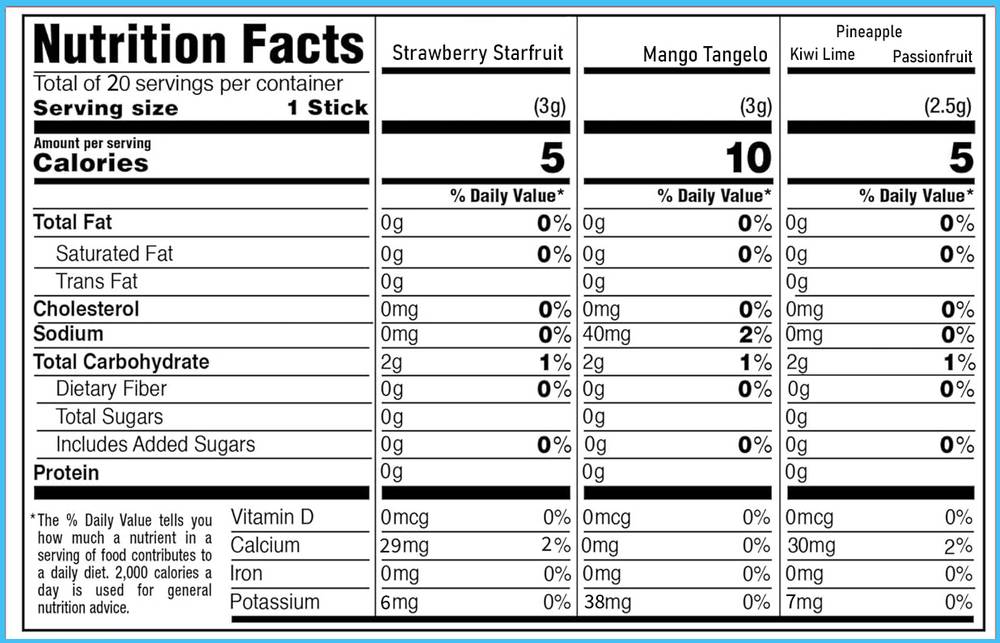  Skittles - Singles to Go Drink Mix (20 sticks) 