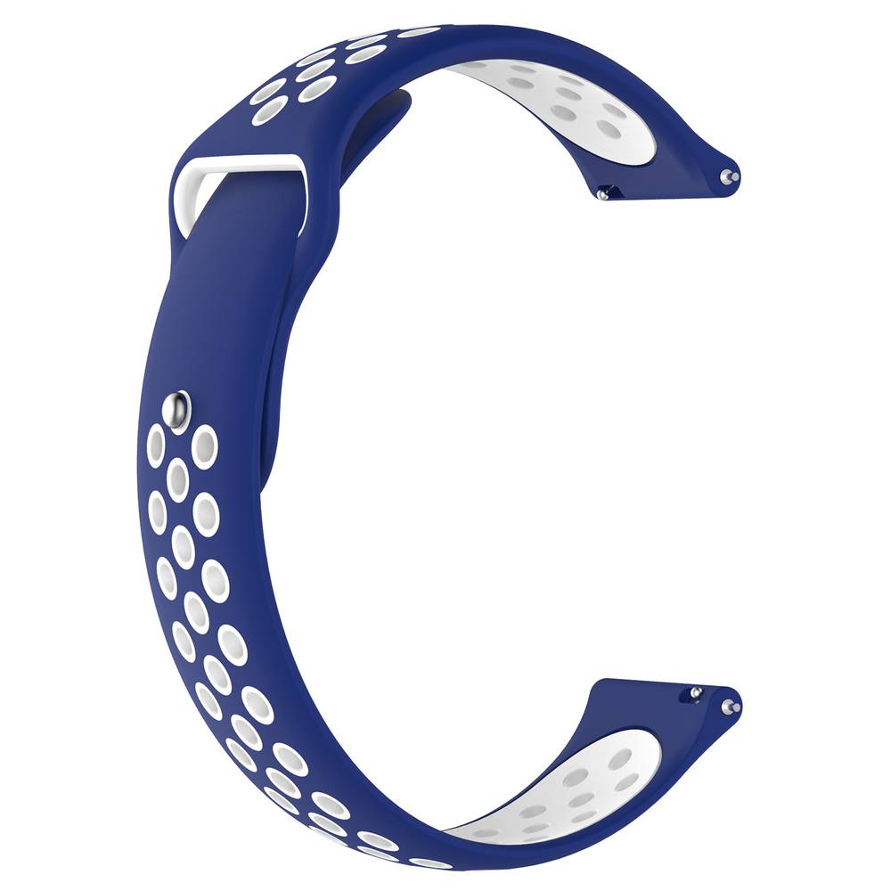 Sport Silicone Replacement Band for Garmin Venu 2 Plus / Venu Sq 2   Black & Grey
