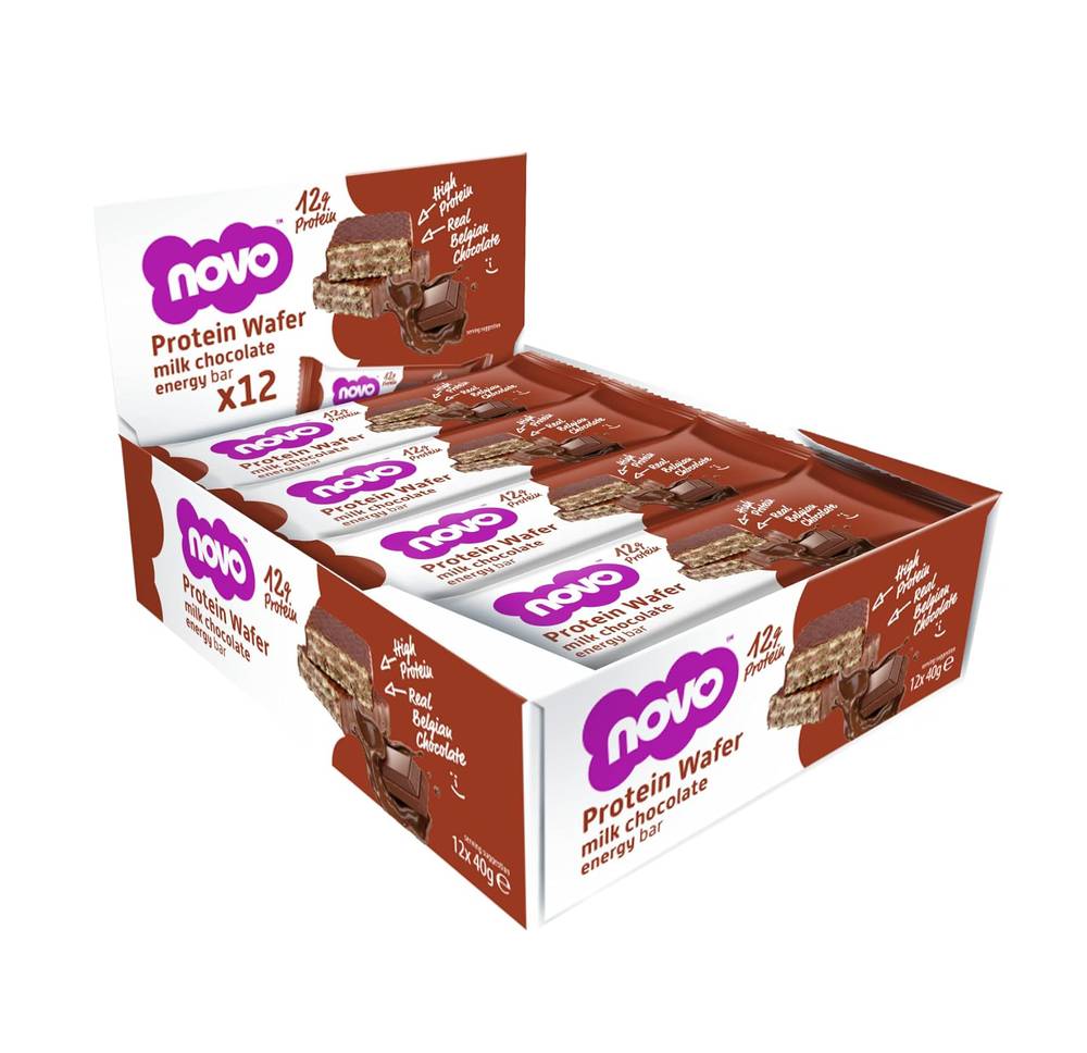  Novo Protein Bar Wafer (Pack of 12) 