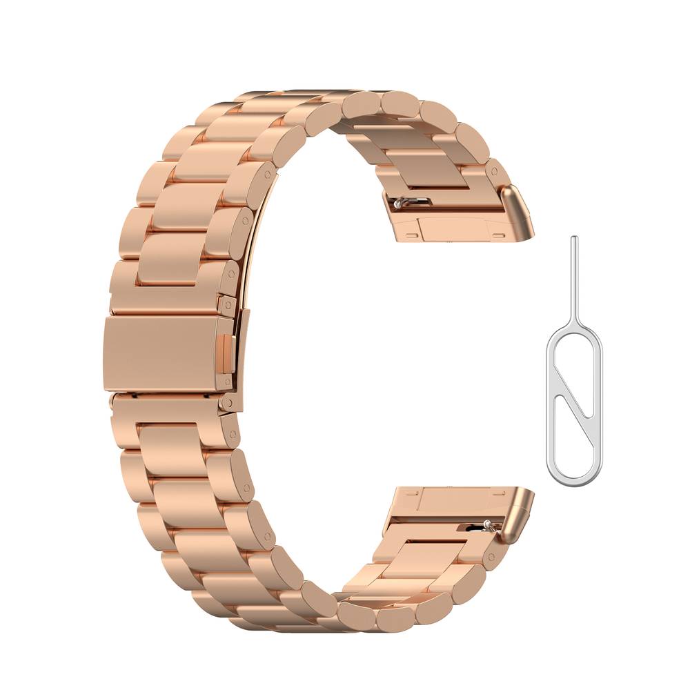 Metal Replacement Bands for Fitbit Versa 3/ Fitbit Sense Watches  Silver
