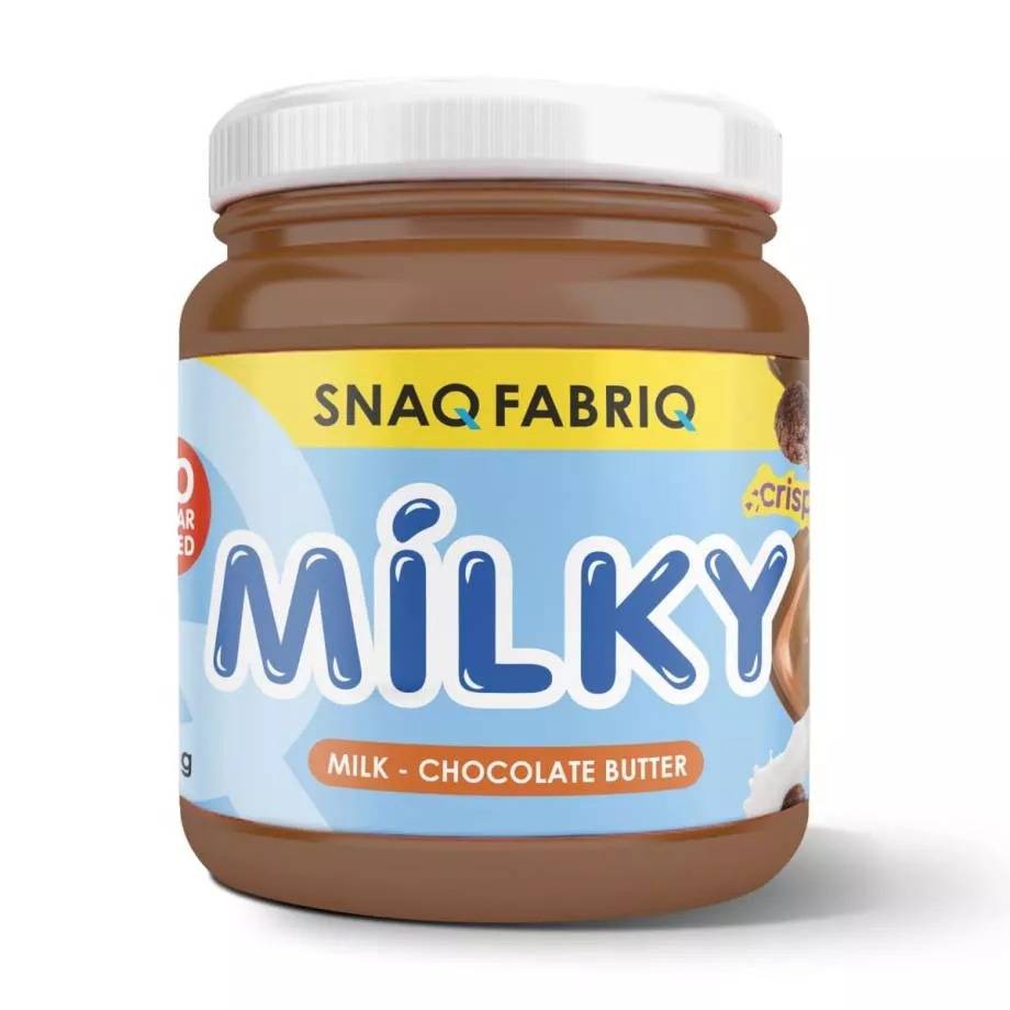  سناك فابريك - زبدة الحليب قابلة للدهن خالية من السكر (250 جم) - SNAQ FABRIQ Milky Butter Sugar Free 