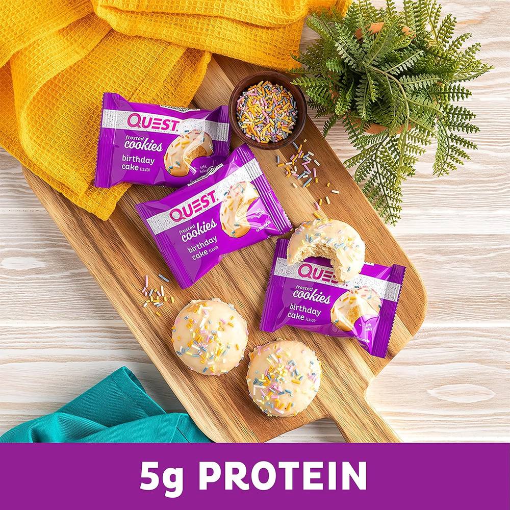 Quest Nutrition - Frosted Protein Cookies (8 pcs)
