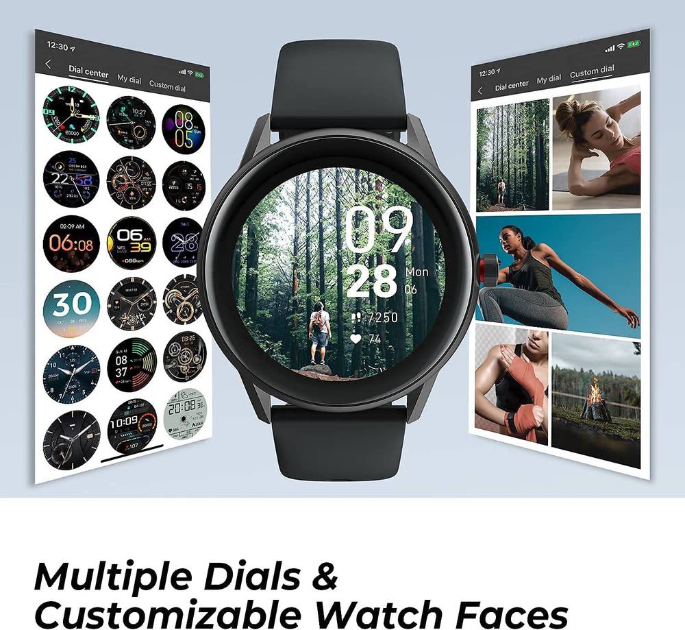 SoundPEATS Smart Watch, Model Watch PRO1  Black