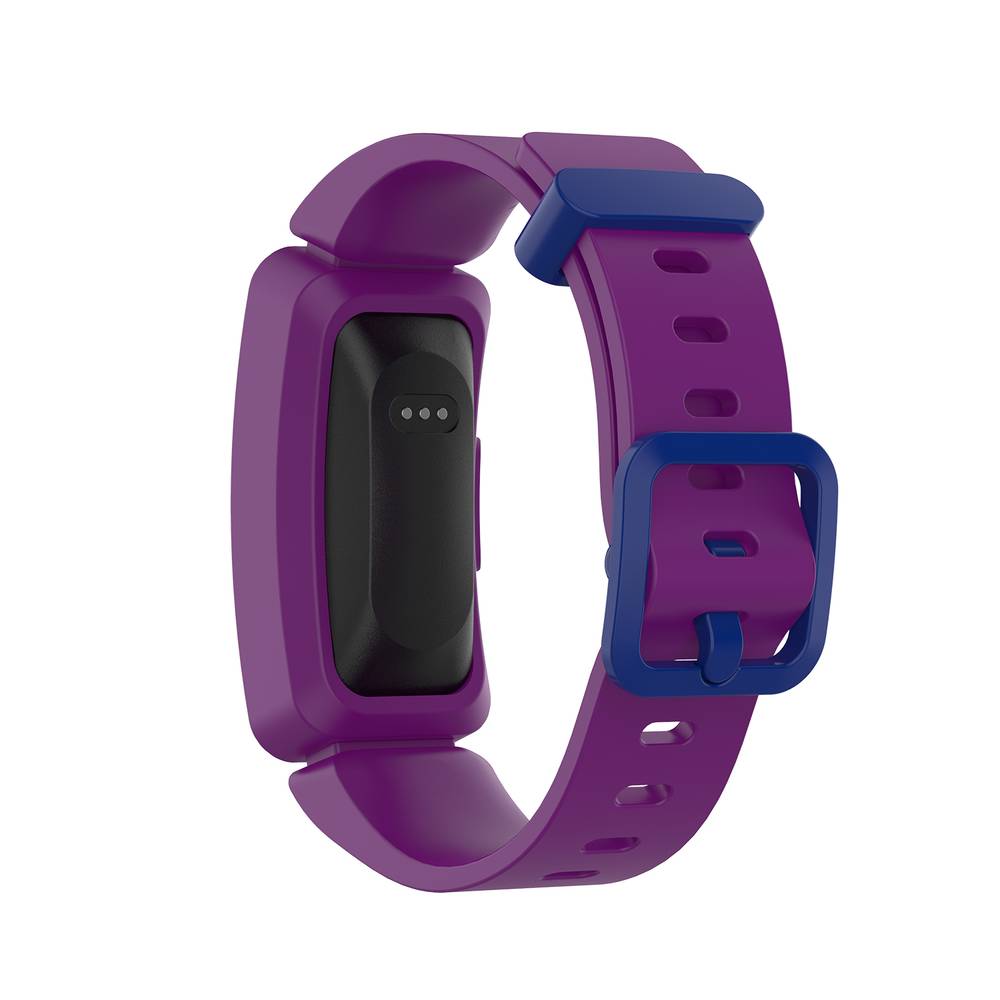 Silicon Classic Replacement Band for Fitbit Ace 2   Night Sky + Neon Yellow