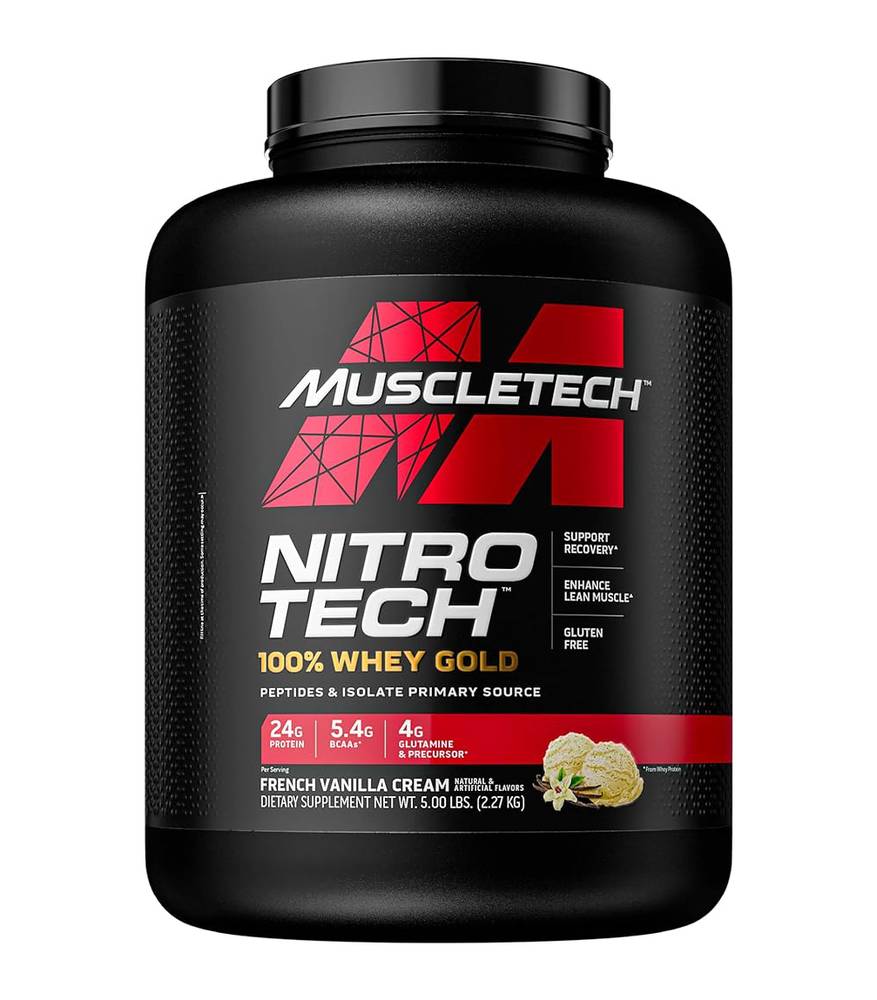  مسل تك نيترو تك 100% واي جولد بروتين - Muscletech Nitro-Tech 100% Whey Gold Protein 