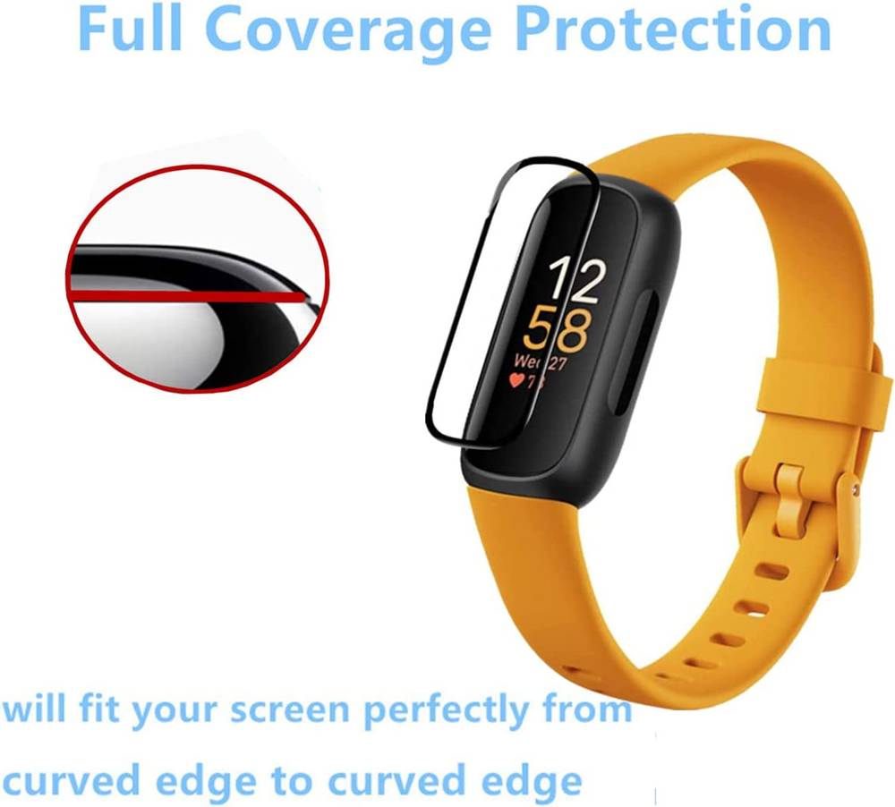 4 pcs Screen protector For Fitbit inspire 3
