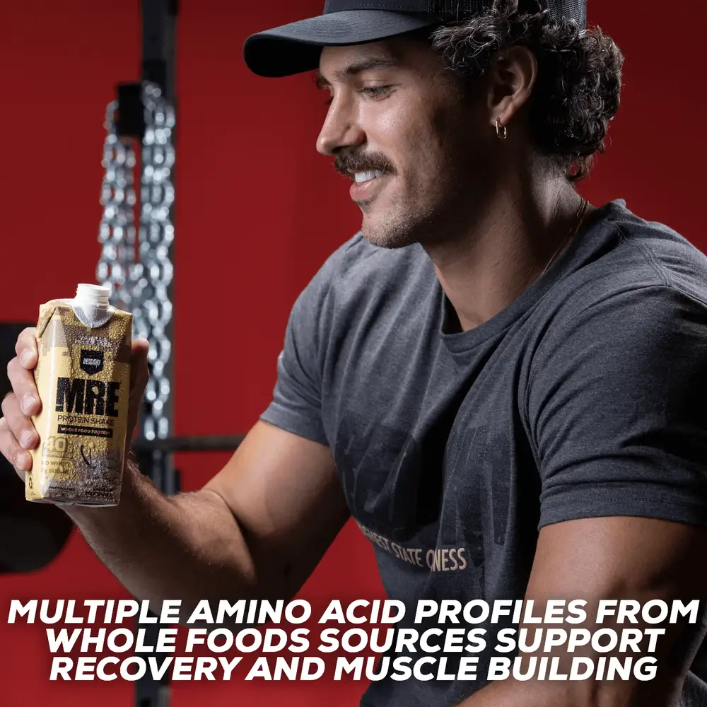 REDCON1 - MRE Ready to Drink Protein Shakes (12 Pack)