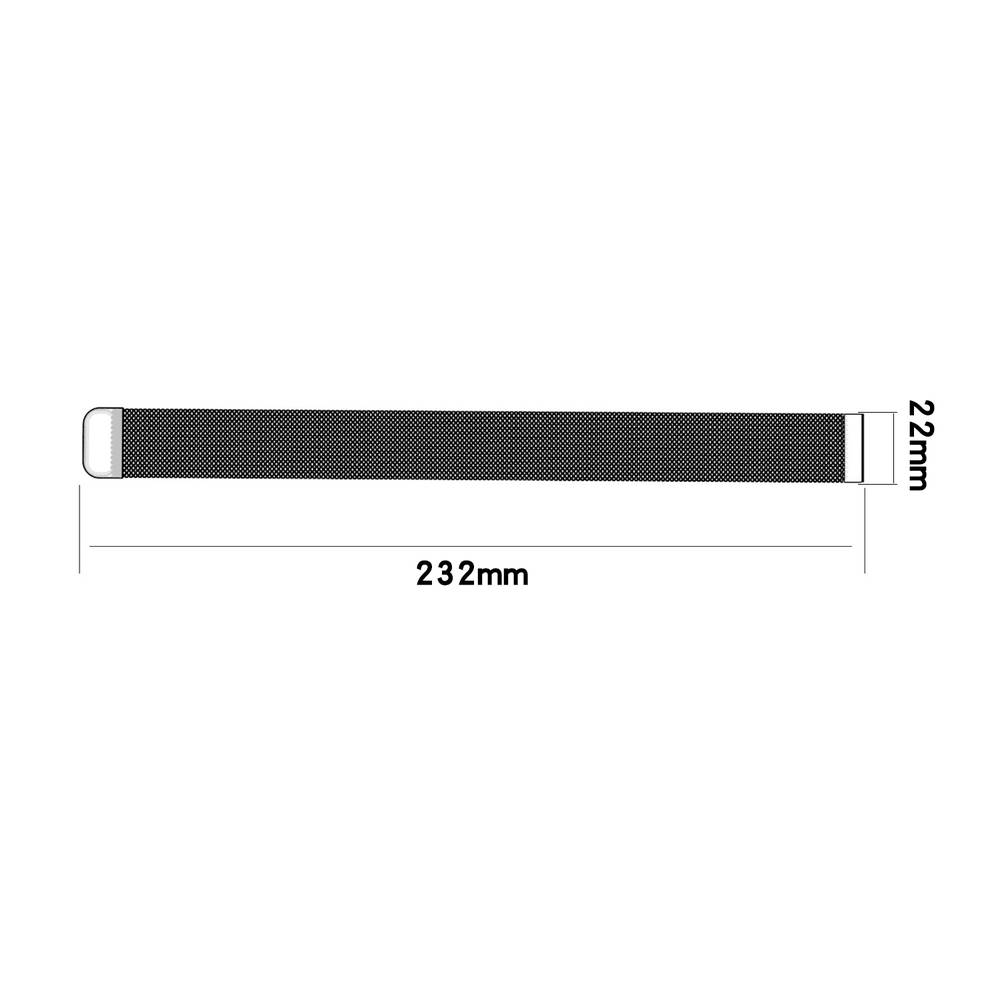Stainless Steel Replacement Band for Kieslect Lady Lora Watch  Black