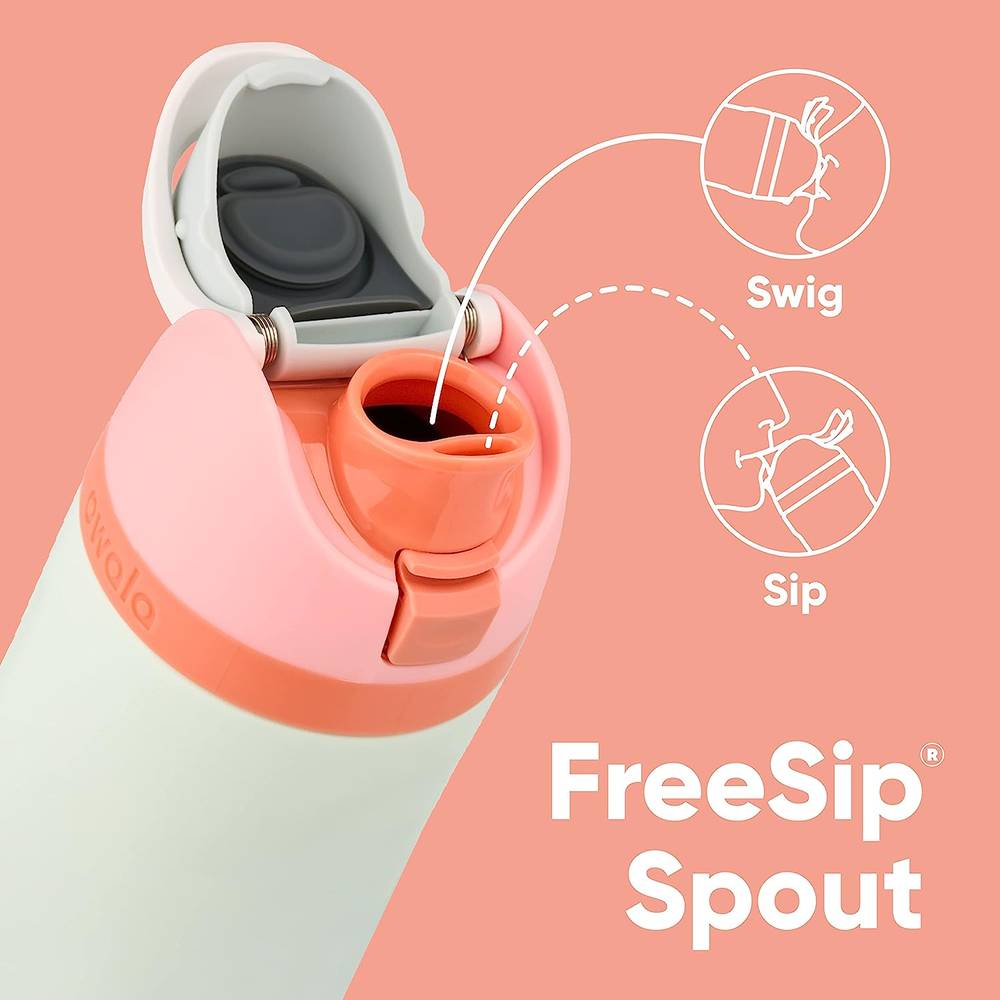 Owala FreeSip Insulated Stainless Steel Water Bottle (709 ml)  Purple