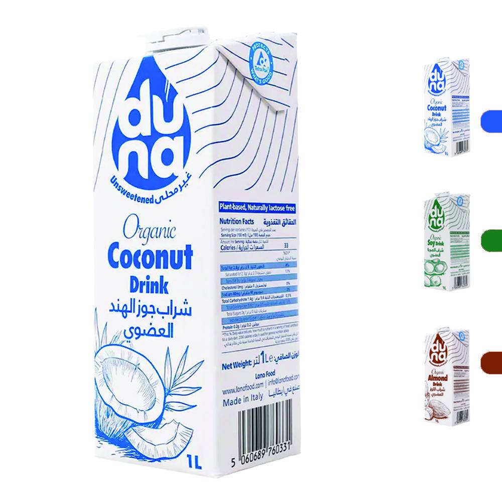 Duna - Organic Drink Unsweetened (1 L)  Coconut
